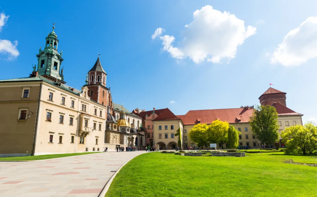 Castillo y Catedral de Wawel en Cracovia